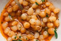 One-Pot Mini Pearl Onion Boil with Garlic and Herbs