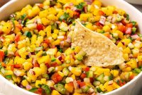 Fresh Mango Salsa Recipe with Cilantro and Lime